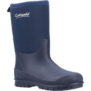 Cotswold Childrens/Kids Hilly Neoprene Galoshes / Navy